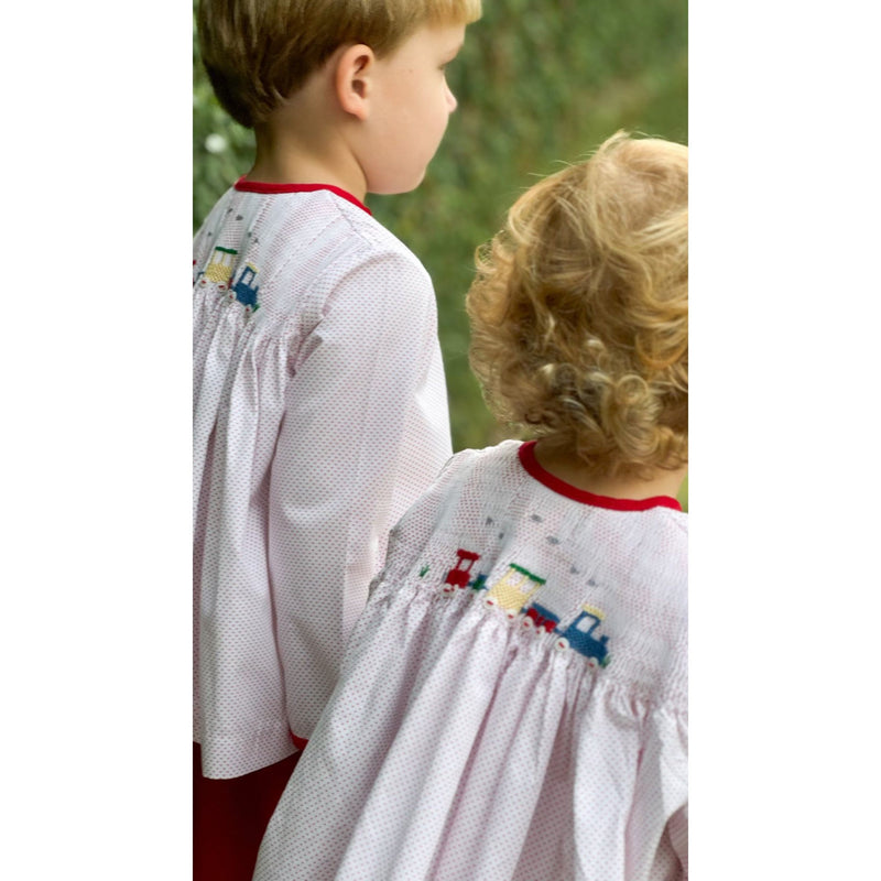 Choo Choo Train Apron Shirt