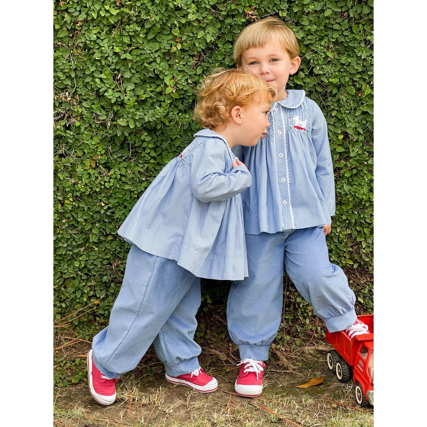 Smocked Puppy Pull Toys