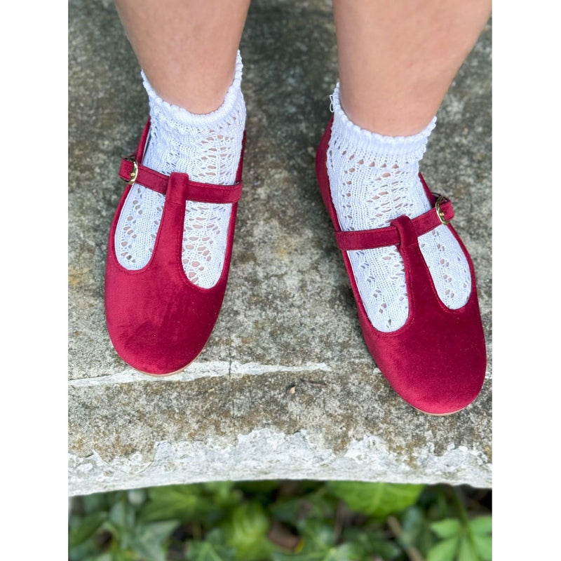 T-Strap Red Velvet