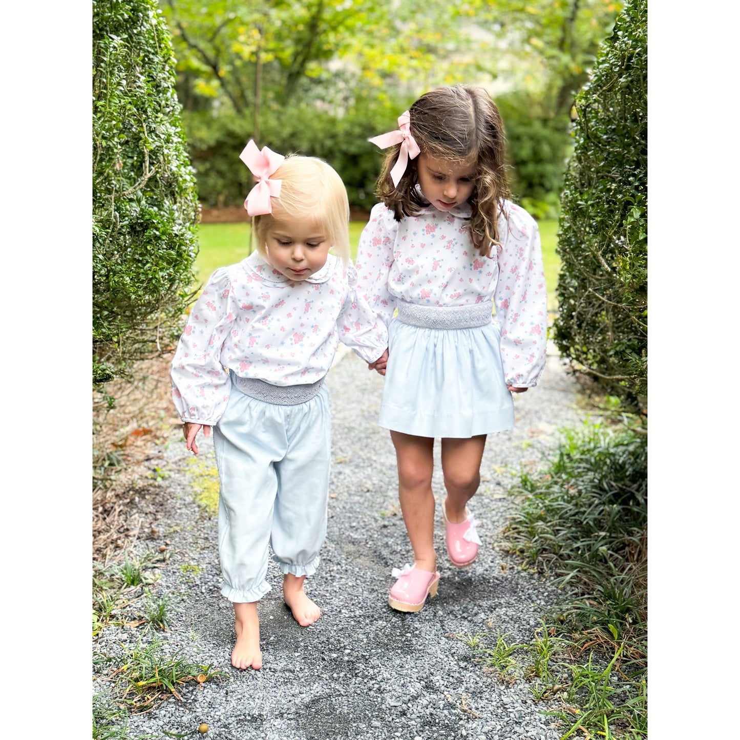 Girls Smocked Bloomers