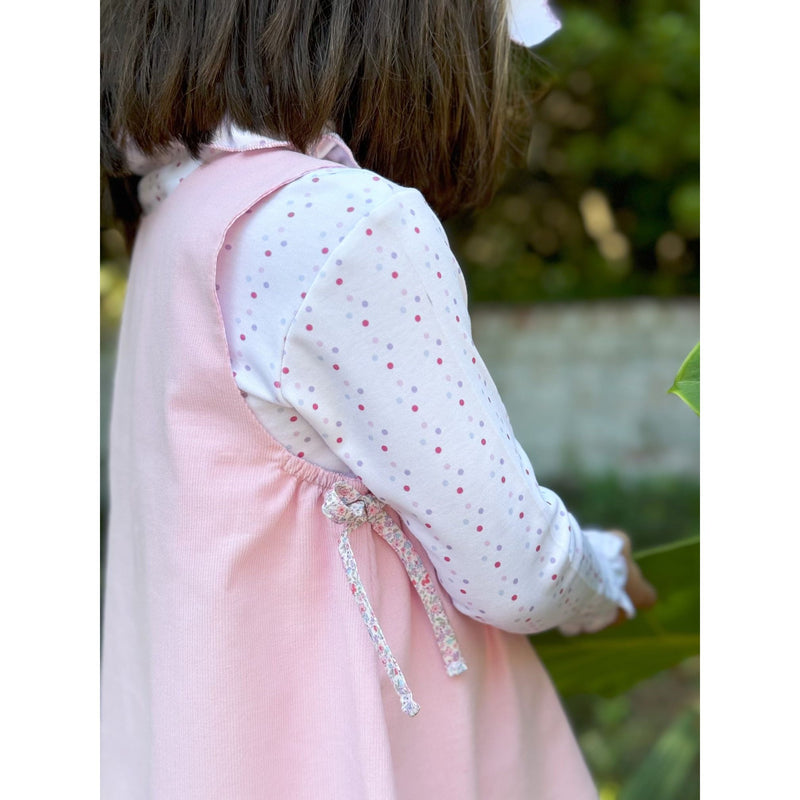 Confetti Bitty Dot Ruffle Turtleneck