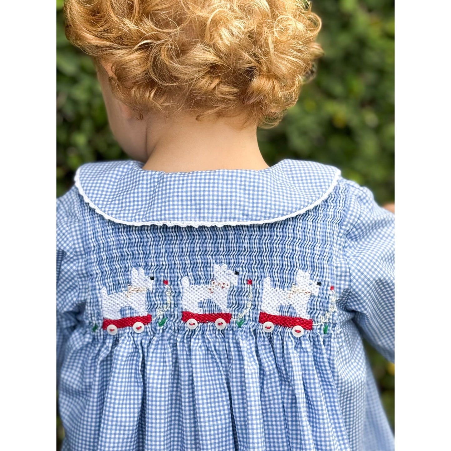Smocked Puppy Pull Toys