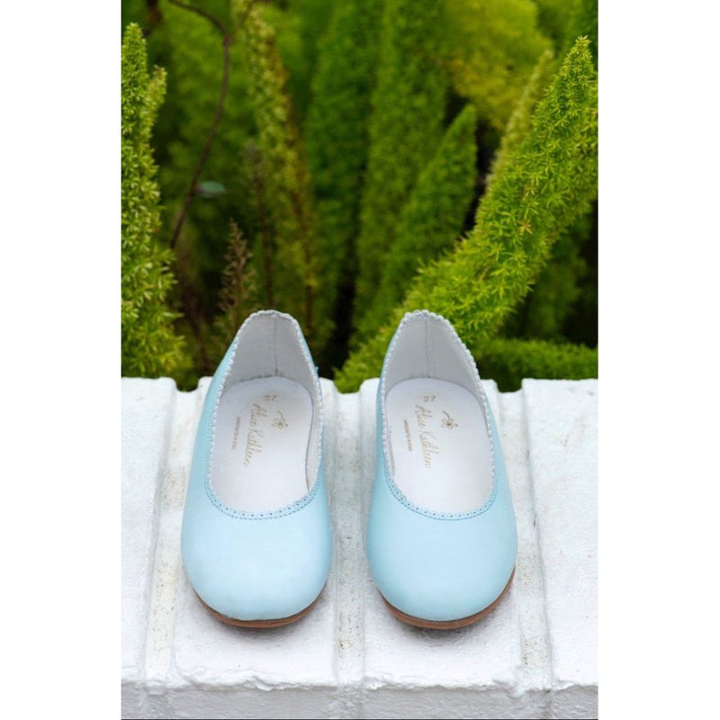 Blue Scalloped Flats Pre- Order