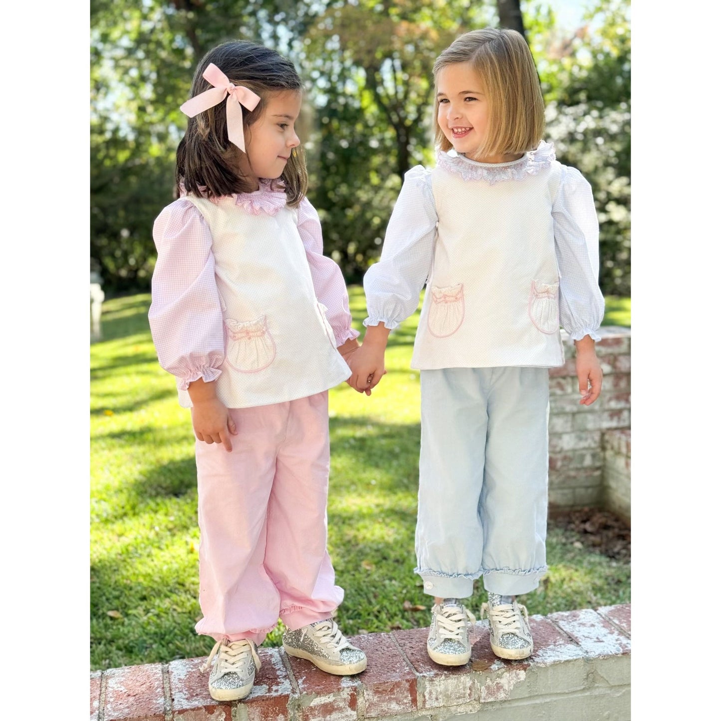 Alice Bloomer Pant- Baby Blue Cord