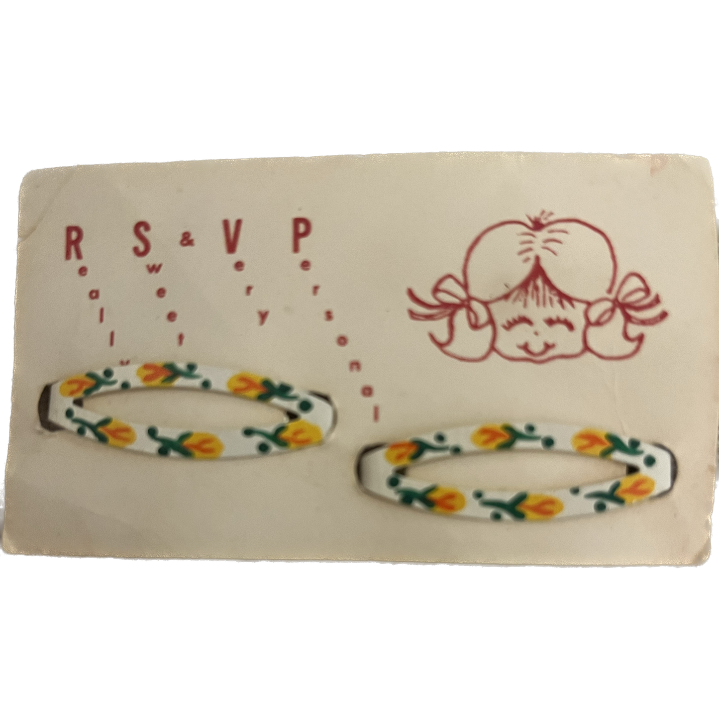Yellow Posy Barrette