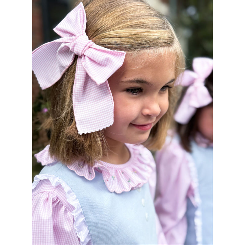 Posie Blouse- Pink Gingham