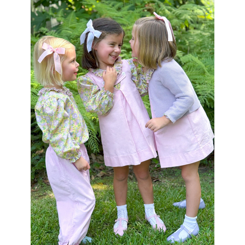 Ruffle Smocked Blouse- Betsy Liberty