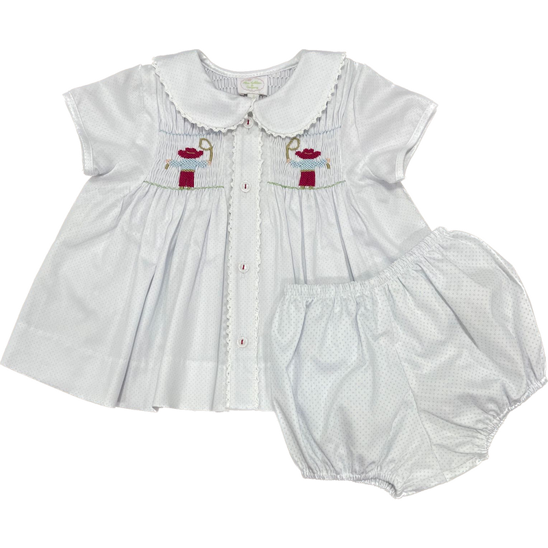 Smocked Cowboy Set