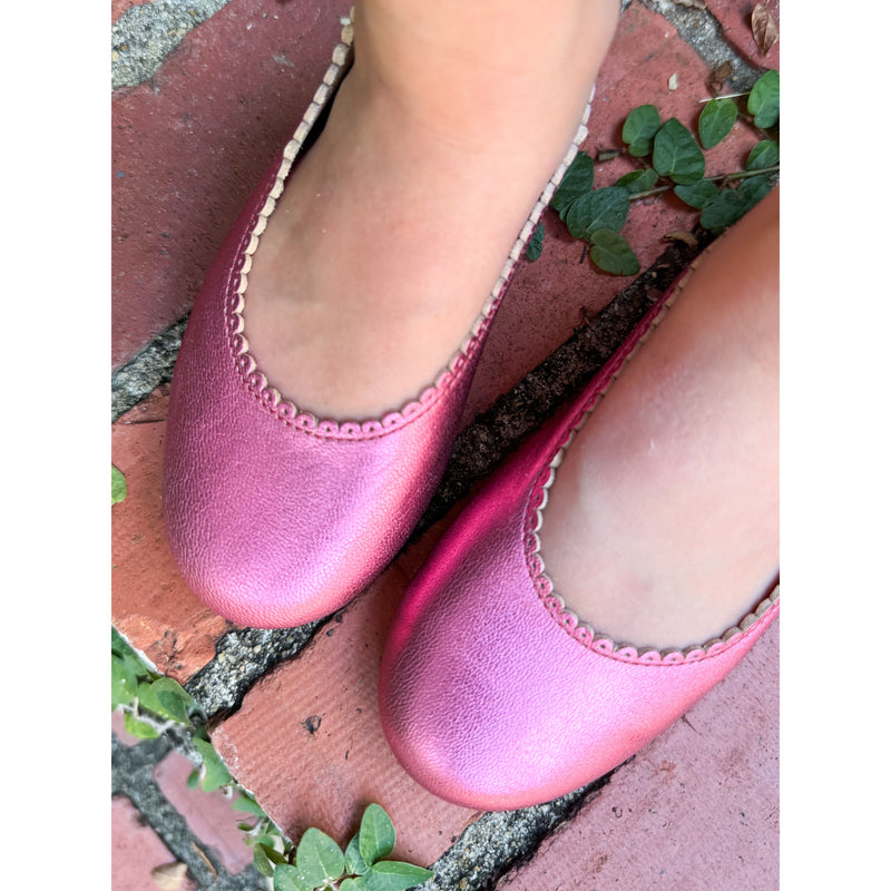 Bubble Shimmer Flats