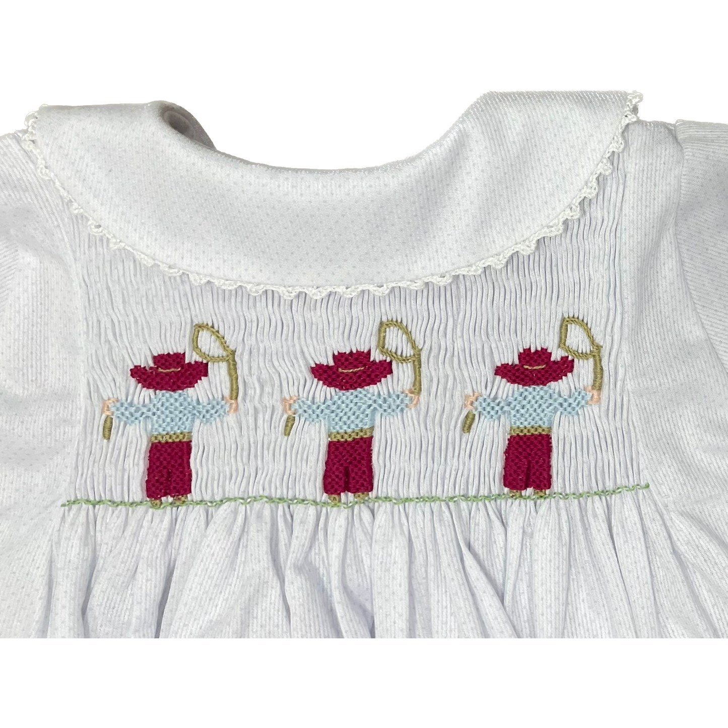 Smocked Cowboy Set