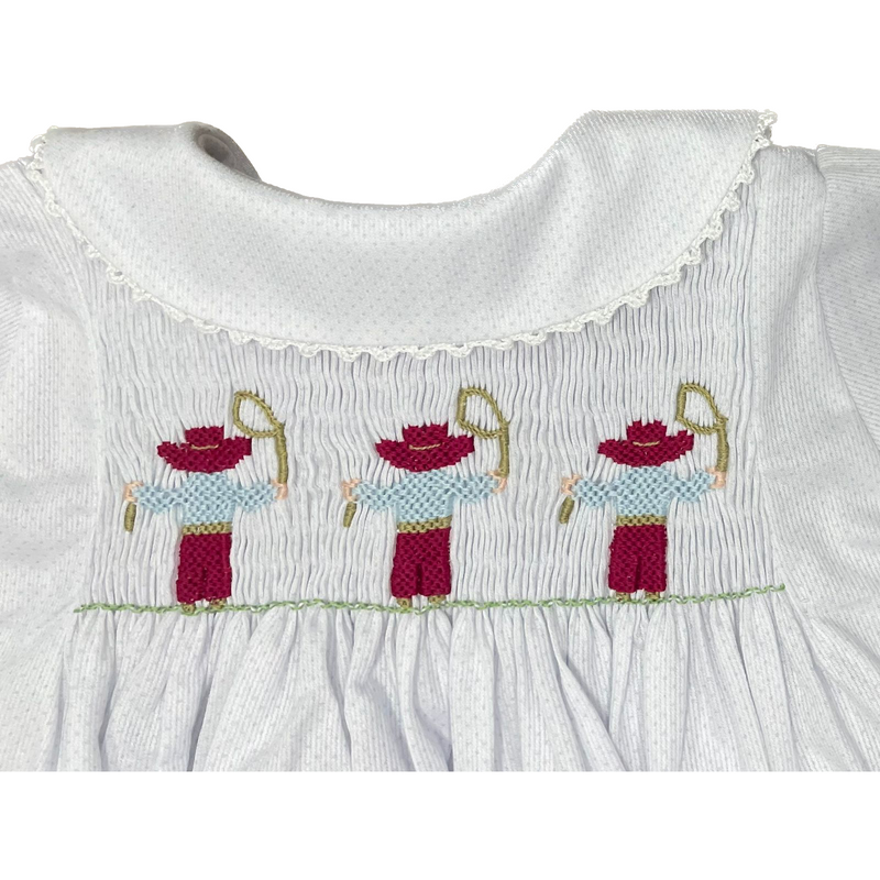 Smocked Cowboy Set