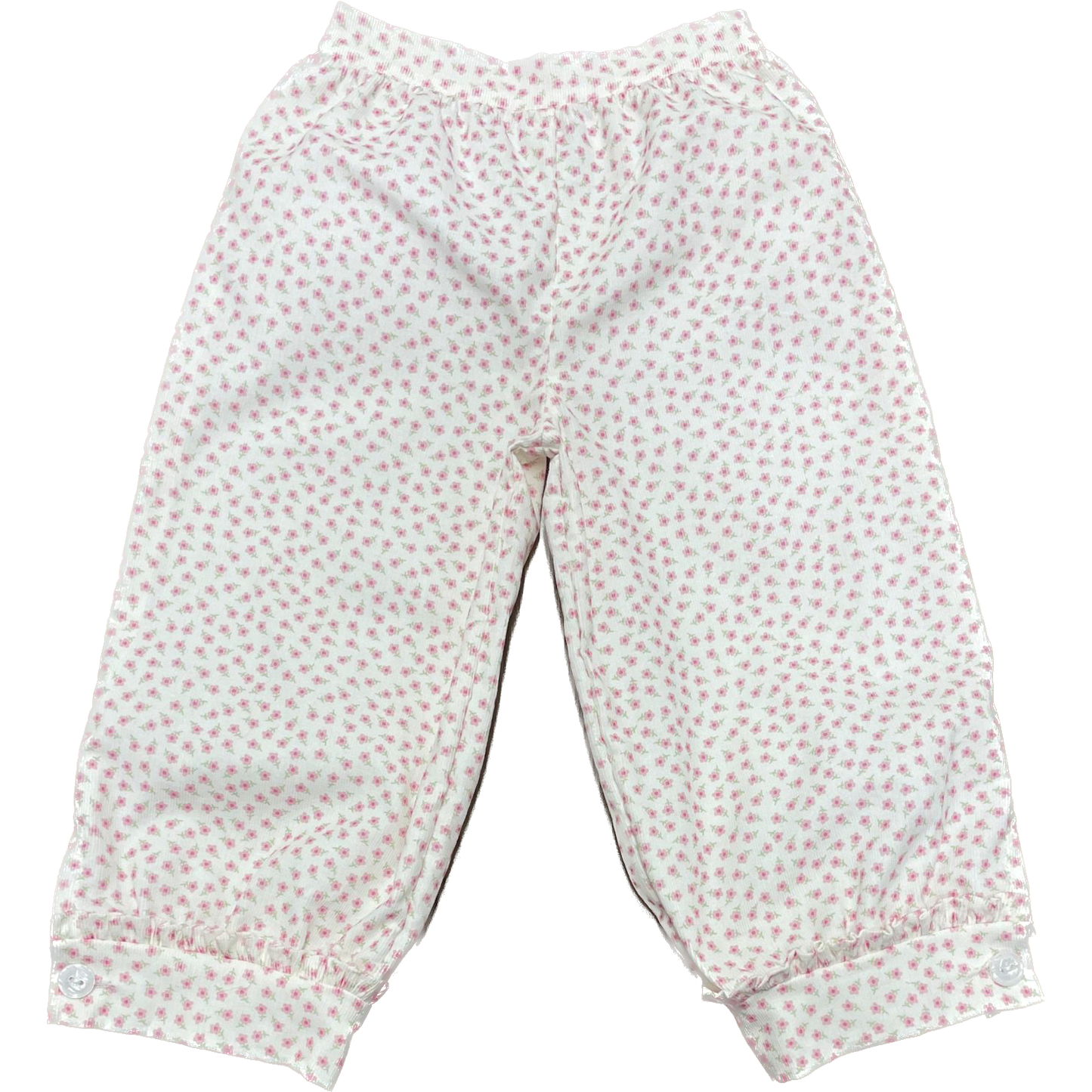 Alice Bloomer Pant- AK Pink Flower Corduroy