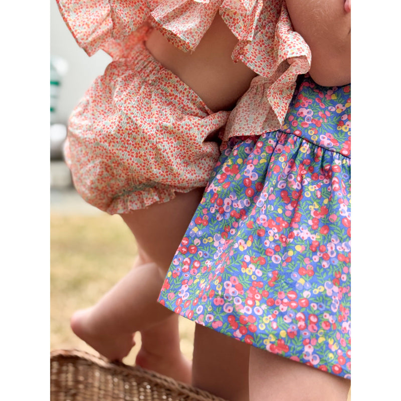 Liberty of London Bloomer- Coral/Aqua