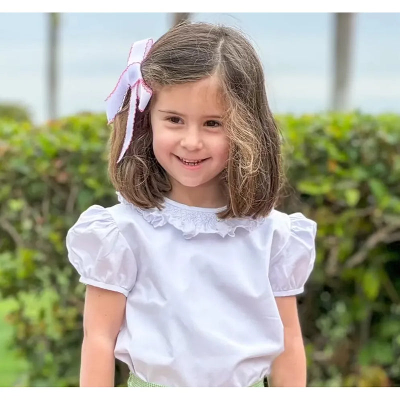 All Season Smocked Blouse