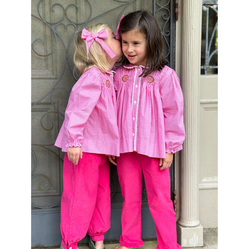Alice Bloomer Pant- Candy Pink Corduroy