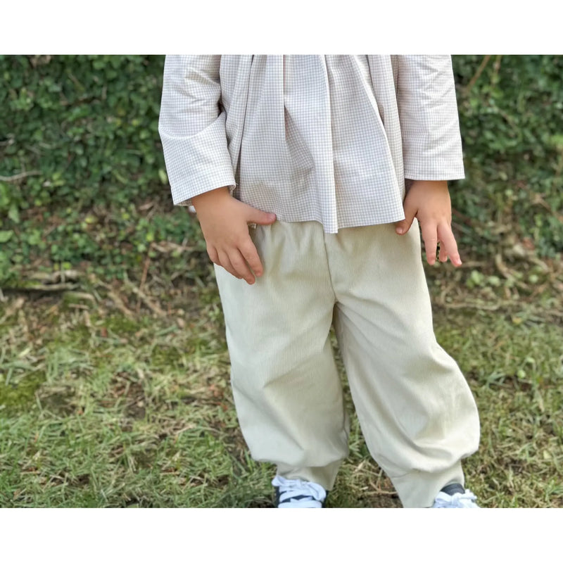 Ford Bubble Pant- Khaki Corduroy