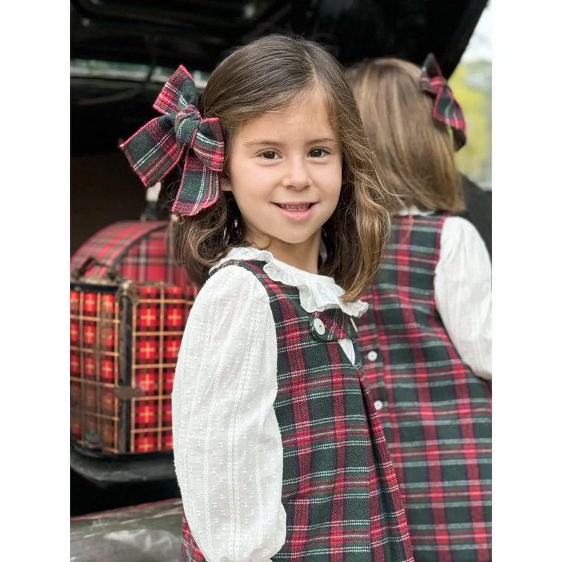 Bow- Christams Tartan