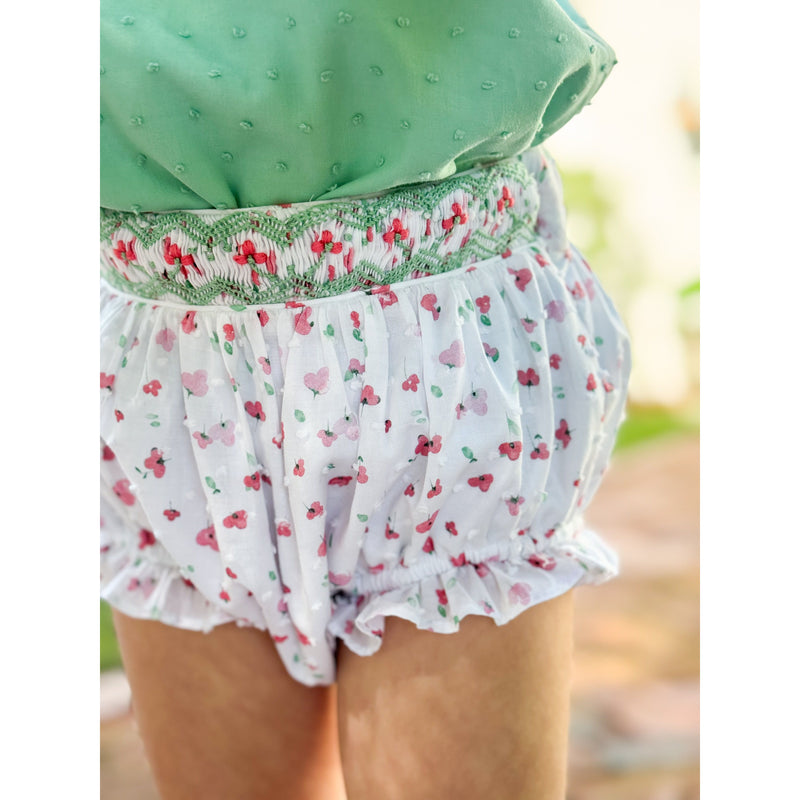 Smocked Bloomers- English Garden