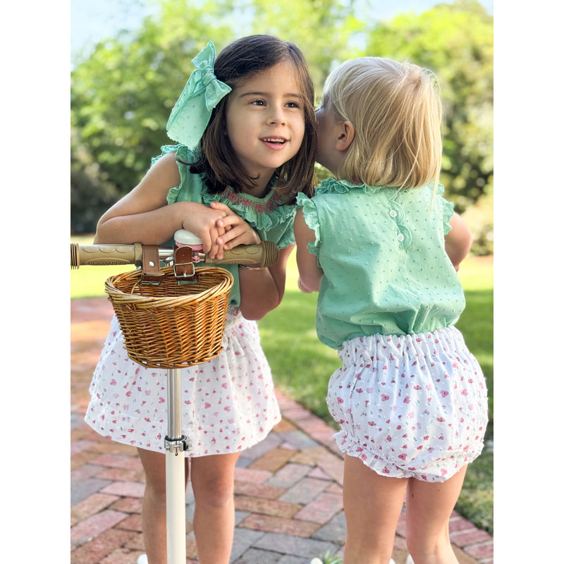 Smocked Bloomers- English Garden