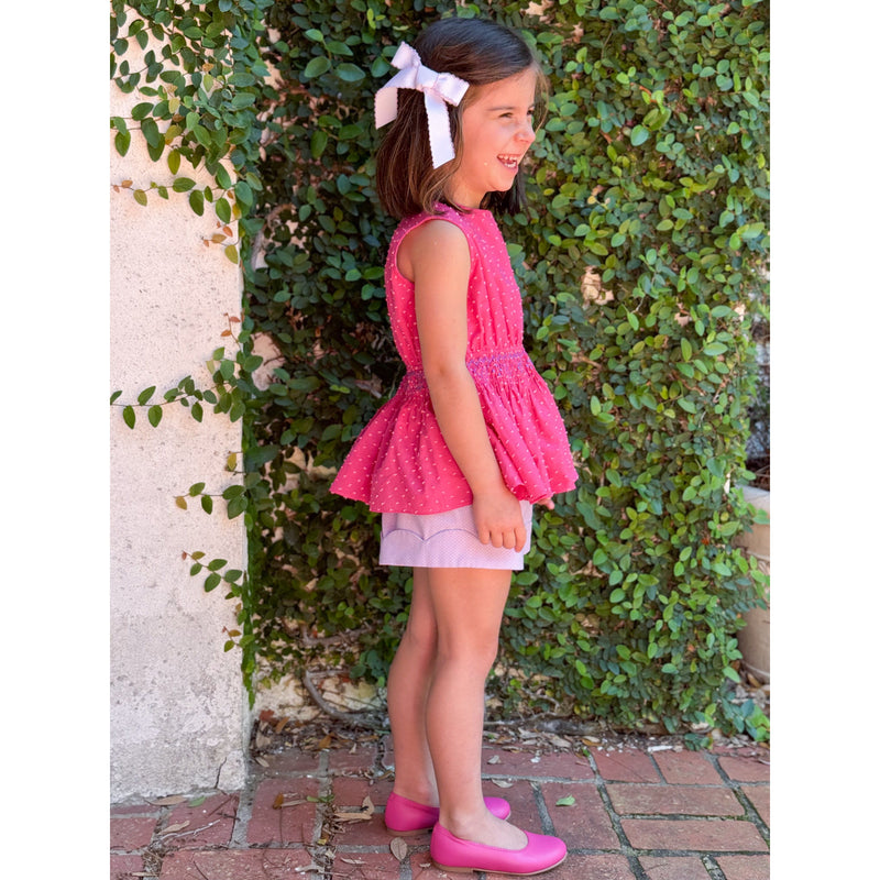 Peplum Plumetti Blouse