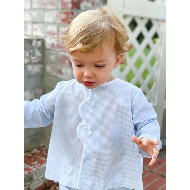 Long Sleeve Smocked Cow Jumps over the Moon
