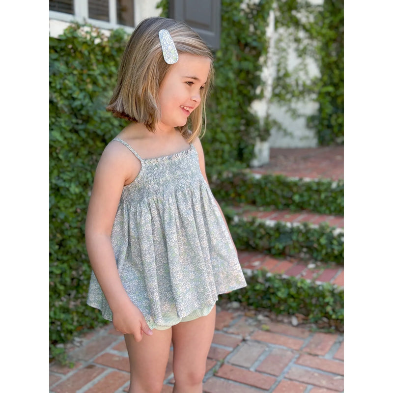 Smocked Swing Top- Liberty