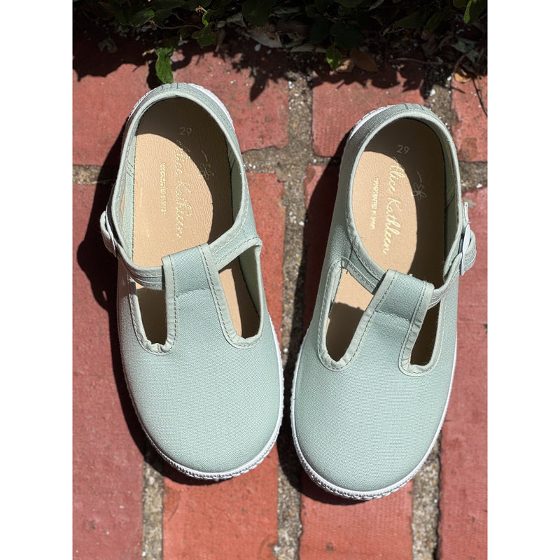 Canvas T-Strap- Mint