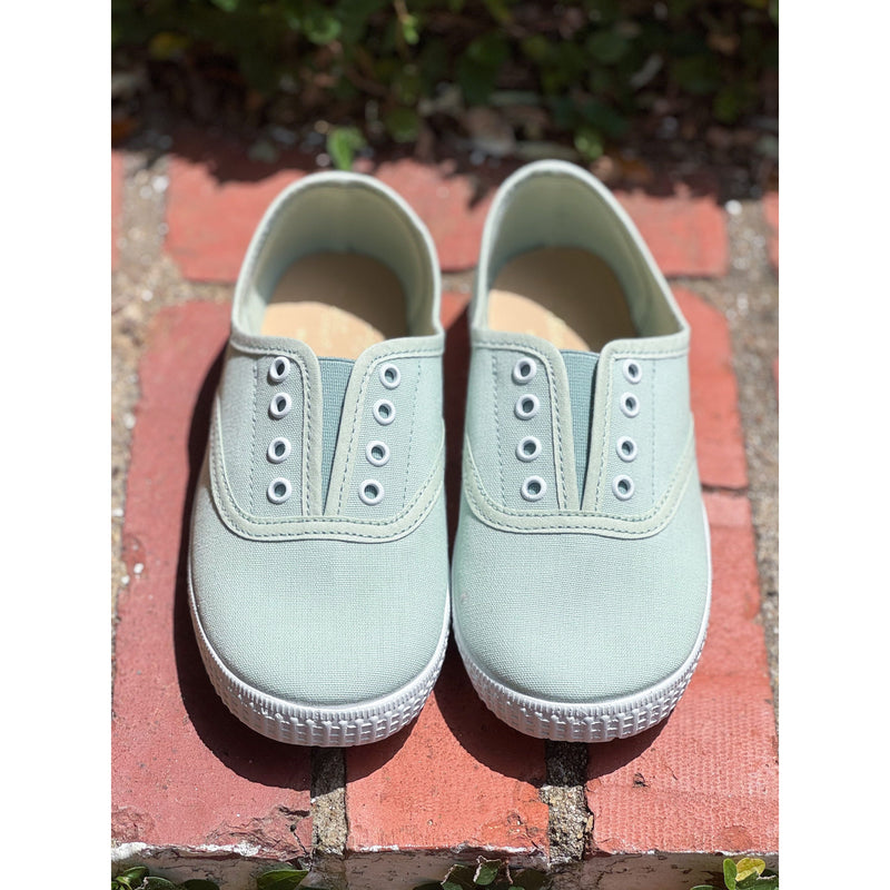 Canvas Slip On- Mint
