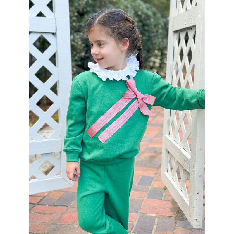 Weekender- Kelly/Candy Pink Stripe (set)