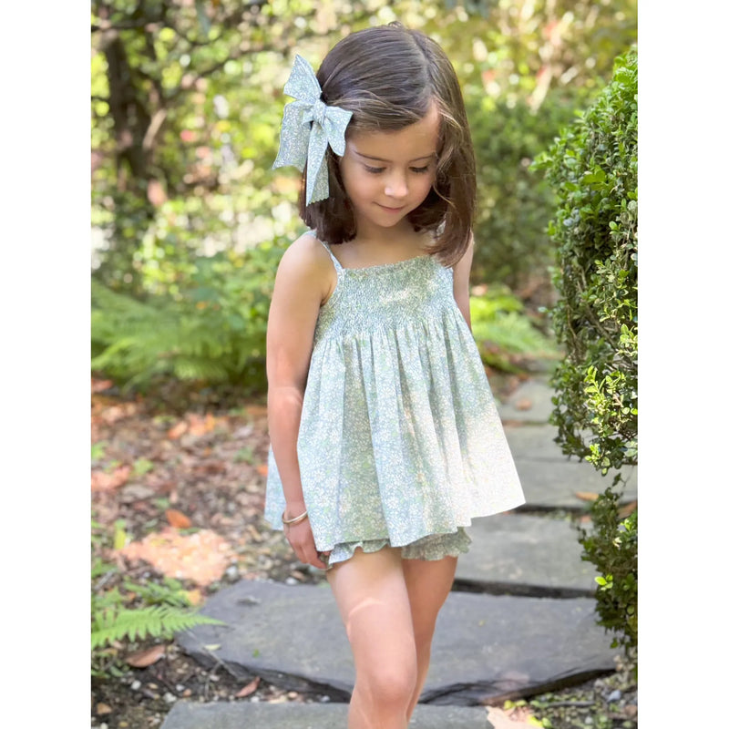 Smocked Swing Top- Liberty