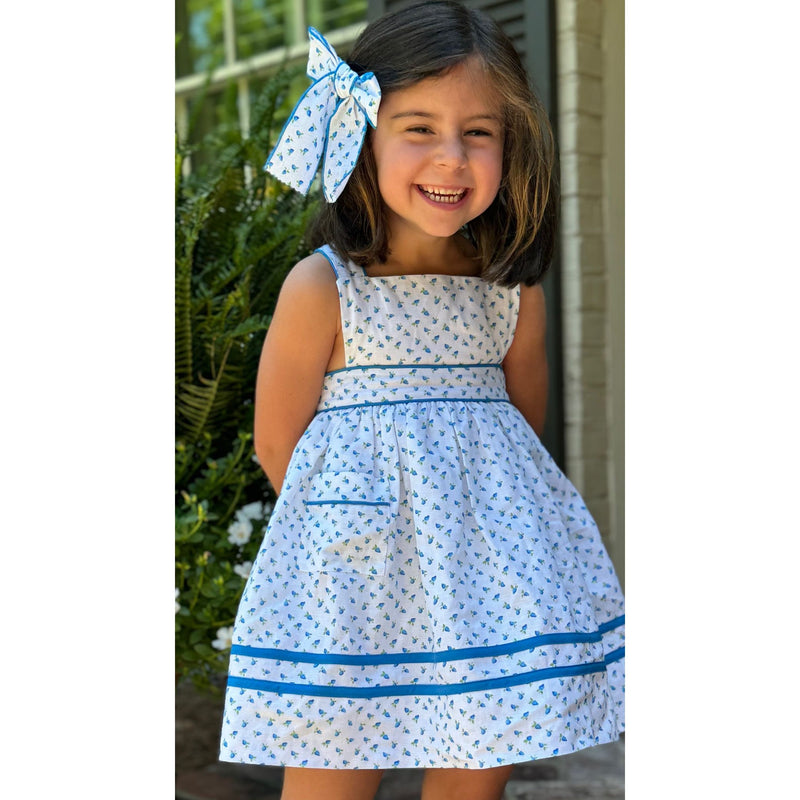 Blue Berries Pinafore Pre Order