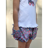 Lila Bubble Short- Blue/Pink Liberty of London