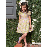 Smocked Waist Dress- Liberty of London