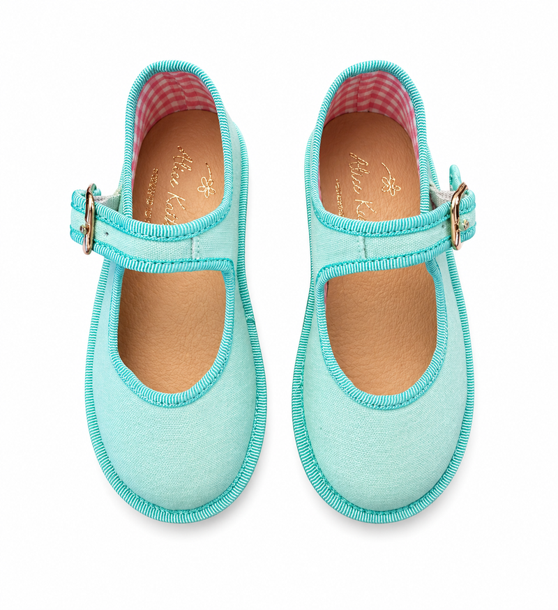 Mary Jane in Powdered Aqua