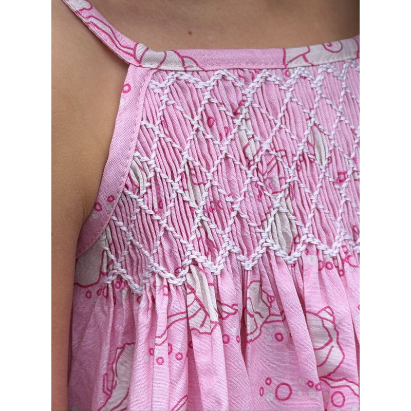 Clara Short Set in Pink Shell
