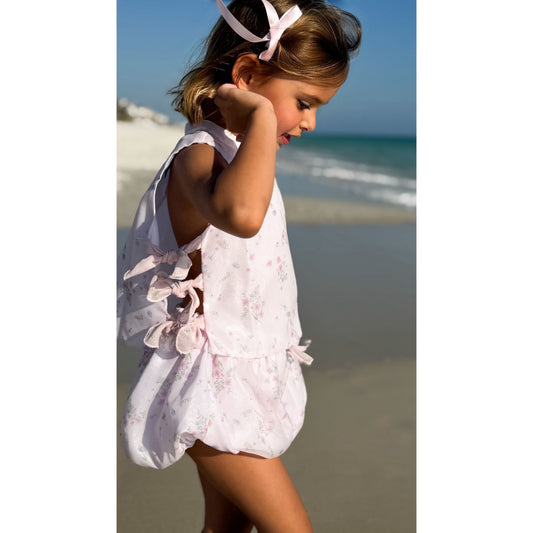 Kathryn Organza Set with Bubble Shorts
