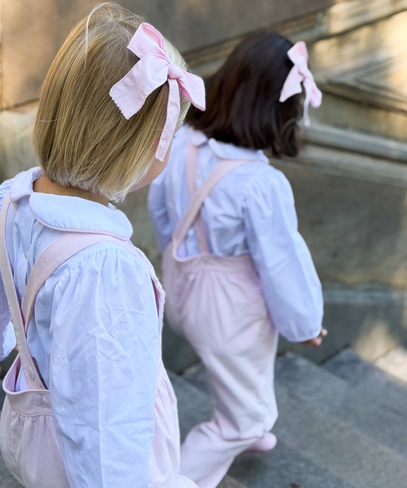 The Bethesda Overall Set in Pink