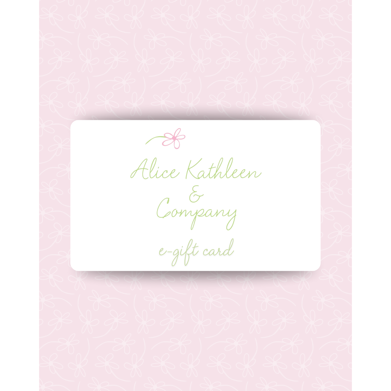 E-Gift Card