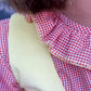 Ruffle Blouse- Amber Gingham