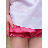 Anna Belle Bloomer - Candy Pink Bitty Dot