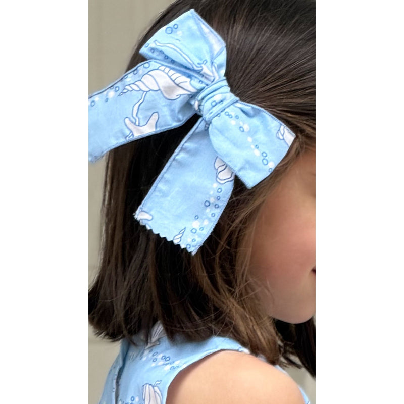 Bow in Blue Shell