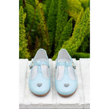T-Strap Hearts- Blue