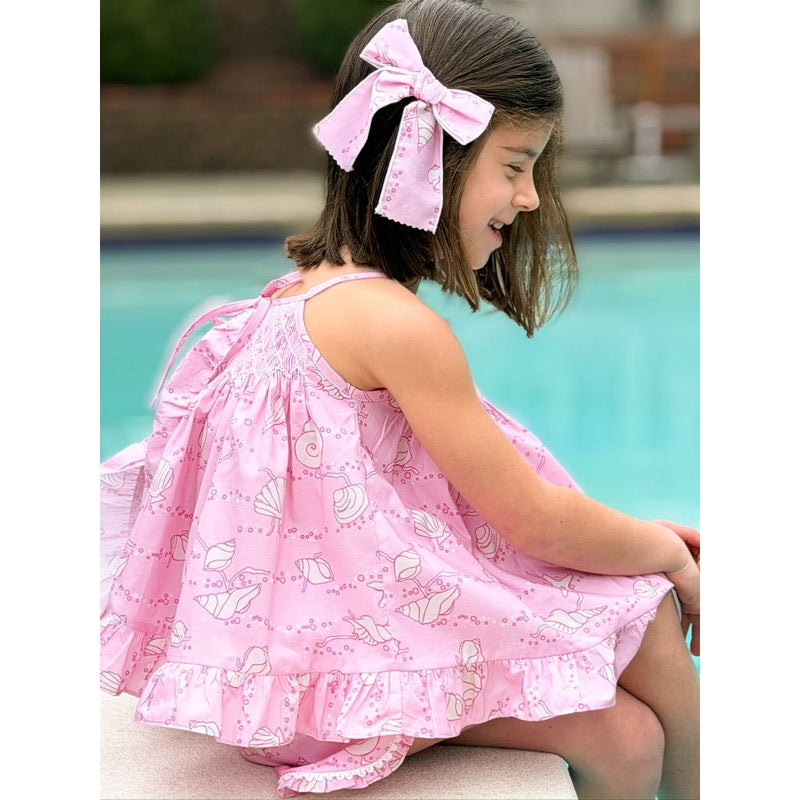 Clara Short Set in Pink Shell