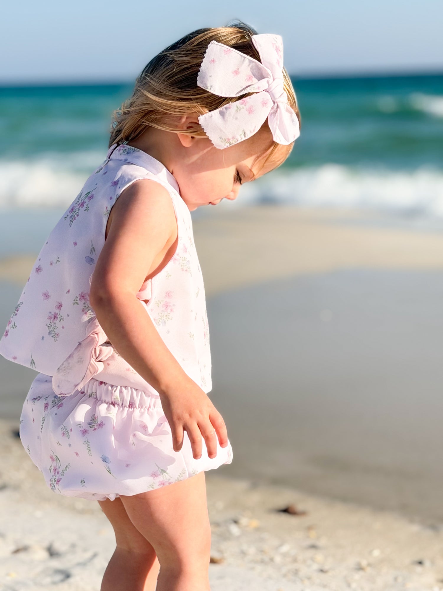 Kathryn Organza Set with Bloomers