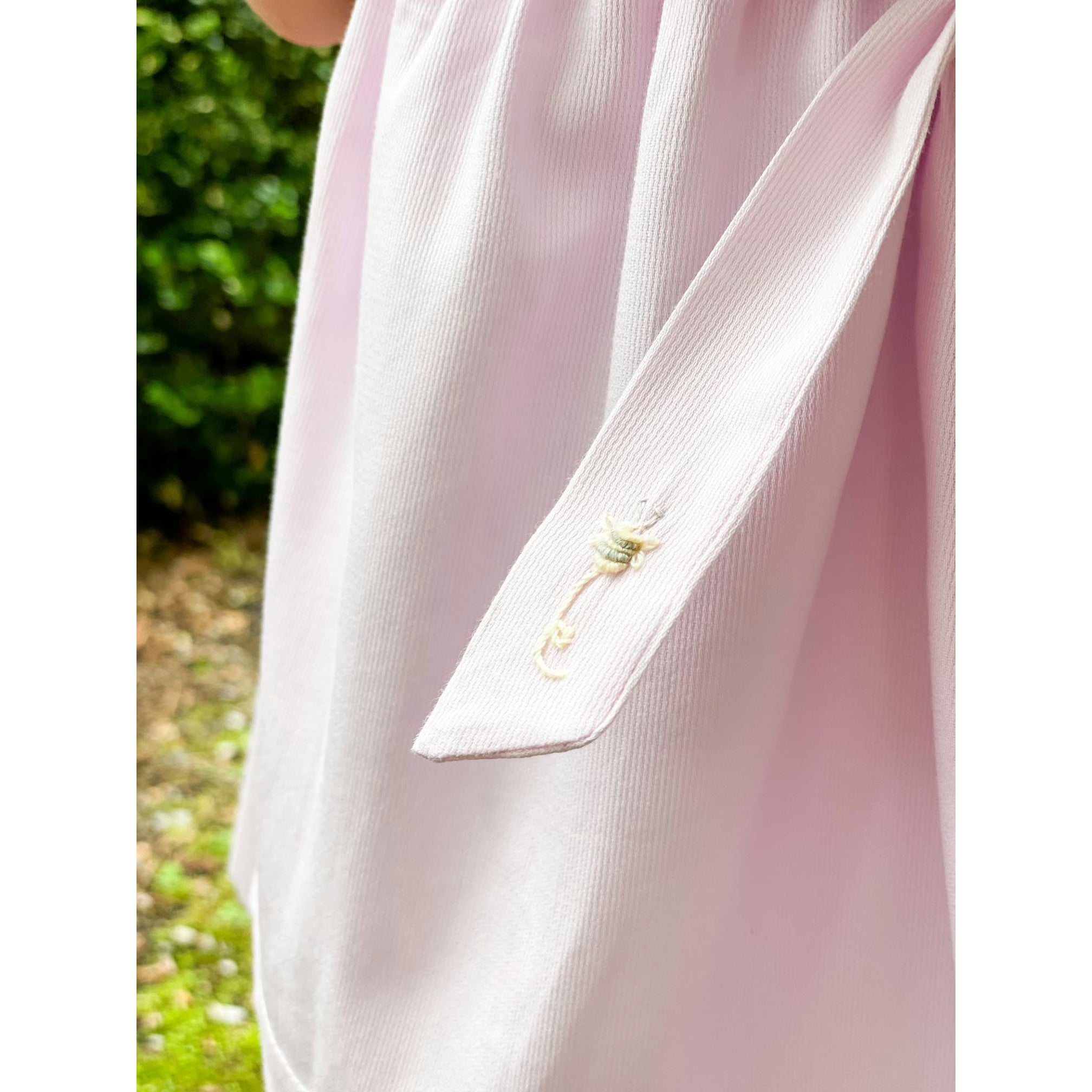 Smocked Beehive Pinafore