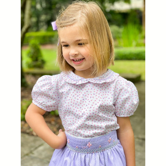 Smocked Butterfly Skirt