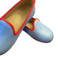 Boys Slipper- Blue/ Red trim
