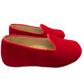 Boys Slippers- Red Velvet