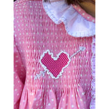 Love You! Pink Dot Dress
