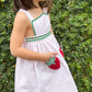 Berries & Bitty Dots Pinafore Pre Order